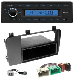 VDO AUX 1DIN MP3 USB Autoradio für Volvo S60, V70, XC70 (04-09)