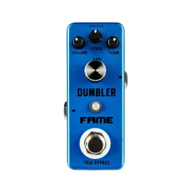 LEF-315 Dumbler Overdrive Effektpedal Gitarrenverzerrer Volume Tone Gain LED