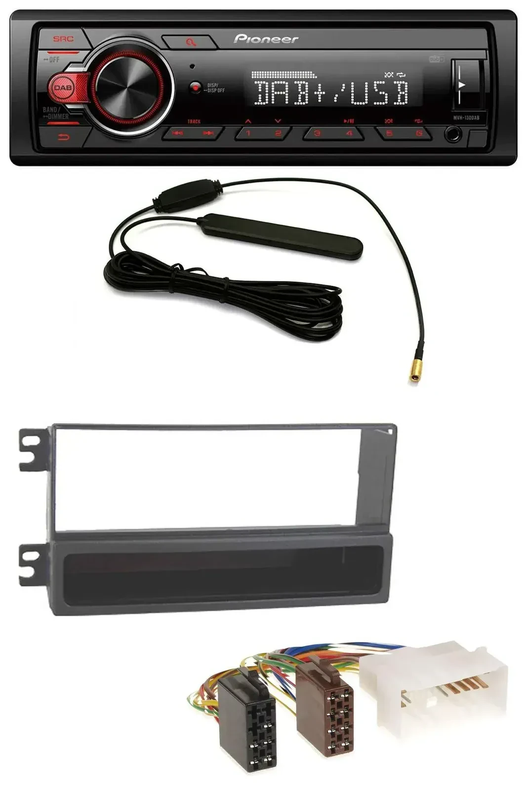 Автомагнитола Pioneer 1 DIN, DAB, MP3, USB, AUX для Kia Magentis (с 2006)