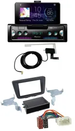 Pioneer DAB Bluetooth MP3 USB Autoradio für Suzuki Baleno (EW, ab 2016)