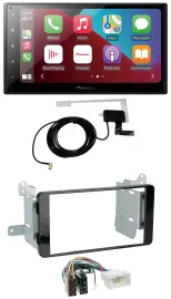 Pioneer USB Bluetooth DAB MP3 2DIN Autoradio für Fiat Fullback Mitsubishi L200 a