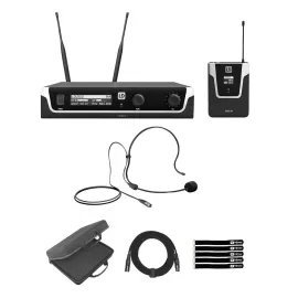 LD Systems U504.7 BPH Wireless Headset Microphone System with Case