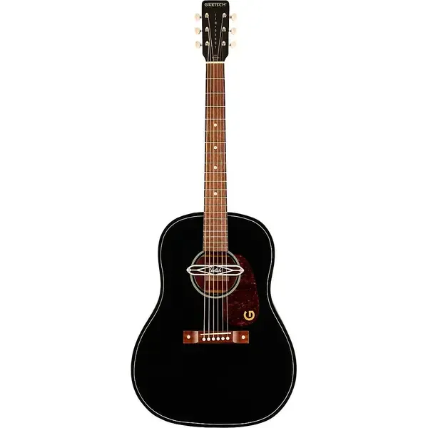 Электроакустическая гитара Gretsch Jim Dandy Deltoluxe Dreadnought Black Top