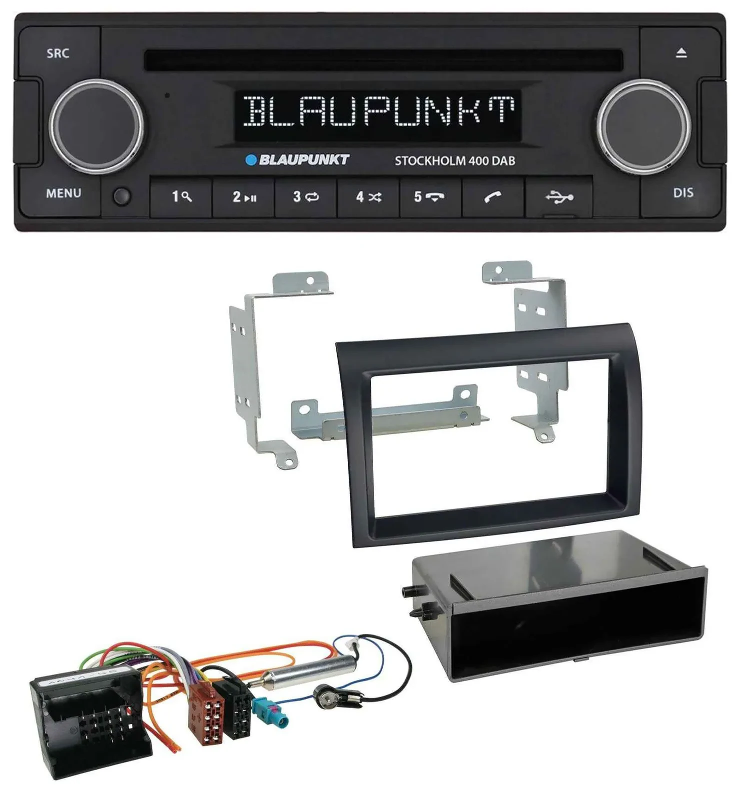 Blaupunkt MP3 Bluetooth DAB CD USB Autoradio für Citroen Jumper Quadlock 06-11 s