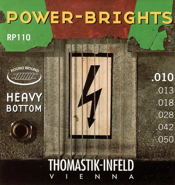 Струны для электрогитары Thomastik Power Brights RP110T 10-50