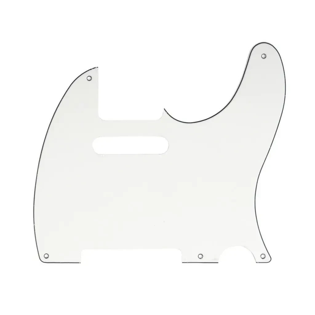 Пикгард Musiclily MX1410AW Fender Telecaster, 3 слоя, состаренный белый