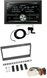 Pioneer CD USB MP3 Bluetooth 2DIN DAB Autoradio für SSangYong Kyron ab 2005