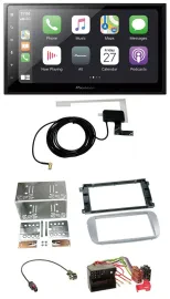 Pioneer USB MP3 2DIN Bluetooth DAB Autoradio für Ford Mondeo 2007-2014 S-Max Pro
