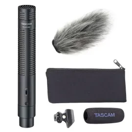 Tascam TM-200SG Richtrohr Mikrofon mit Windschutz