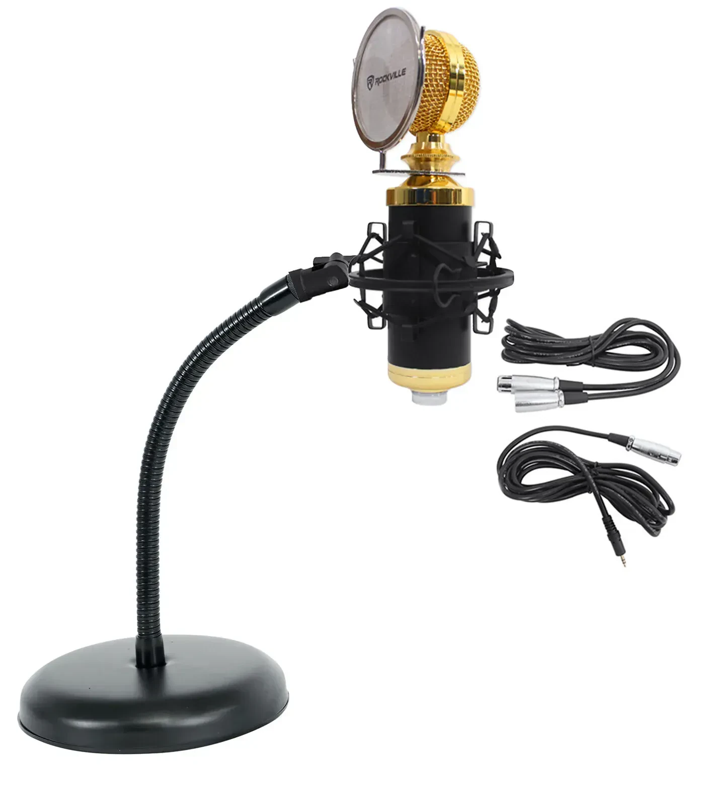 Студийный микрофон Rockville RCM02 Pro Studio с аксессуарами