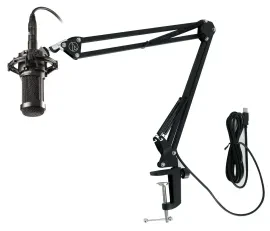 Микрофон Audio-technica AT2035 конденсаторный, кардиоидный, с кейсом и кронштейном Boom Arm