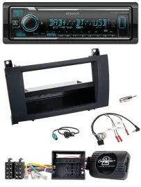 Kenwood Bluetooth Lenkrad DAB USB Autoradio für Mercedes SLK R171 2008-2011