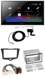 Pioneer DAB MP3 Bluetooth 2DIN USB Autoradio für Toyota Yaris (2003-2005)