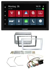 Blaupunkt MP3 Bluetooth DAB 2DIN USB Autoradio für Opel Astra H Zafira B Corsa D