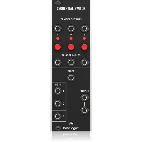 Модульный студийный синтезатор Behringer 962 SEQUENTIAL SWITCH