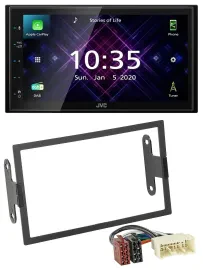 JVC DAB 2DIN MP3 Bluetooth USB Autoradio für Nissan Xterra 2000-2004