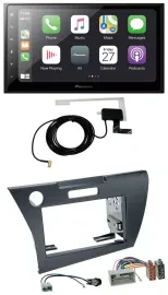 Автомагнитола для Honda CR-Z Pioneer 2DIN USB MP3 Bluetooth DAB (с 2010)