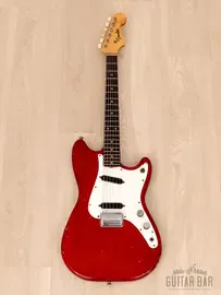 Электрогитара Fender Duo Sonic Short Scale Red USA 1963 w/ Mahogany Body