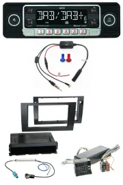 Dietz MP3 DAB Bluetooth USB Autoradio für Audi A4 04-08 B7 Symphony Bose Aktivsy