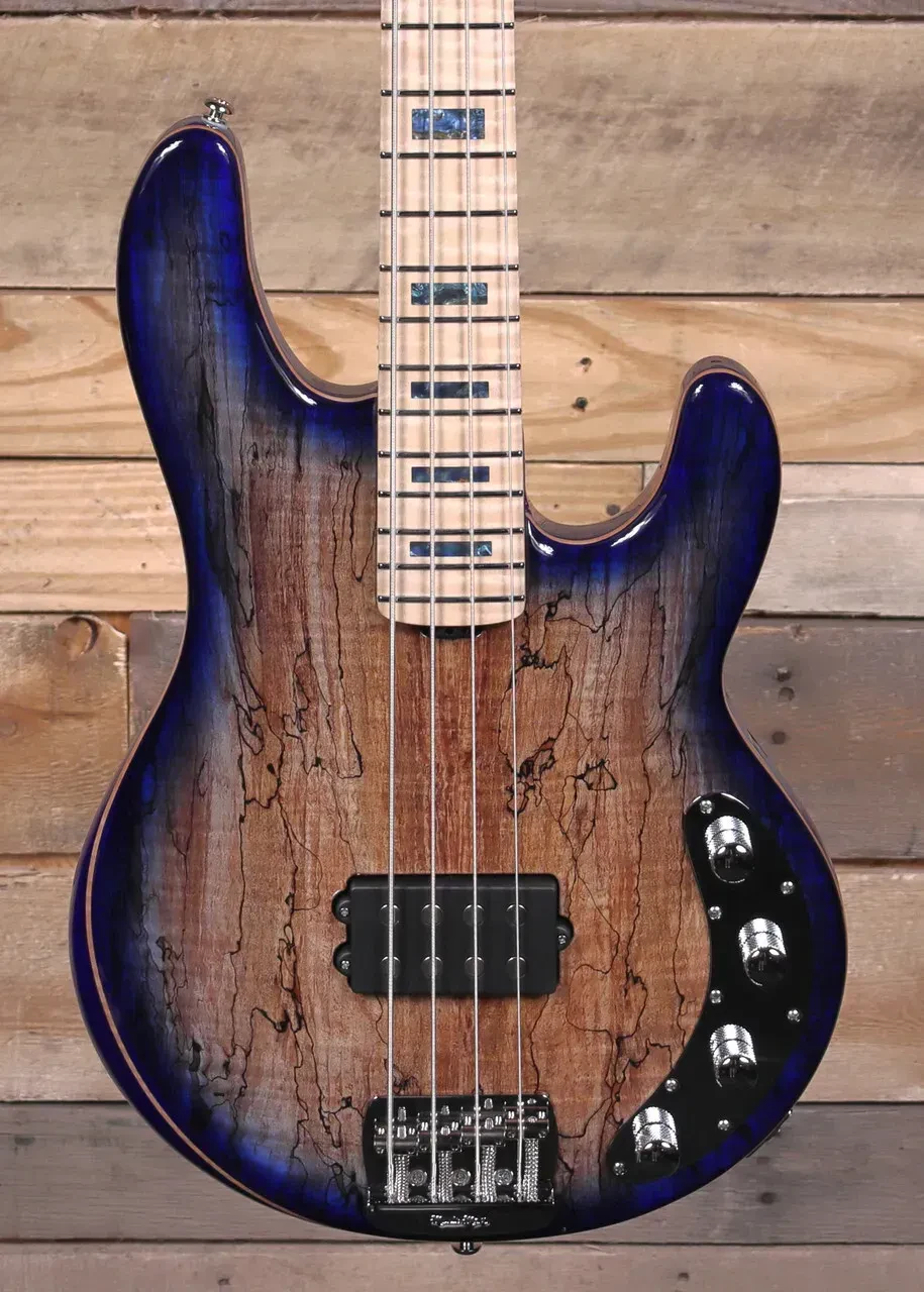 Бас-гитара Music Man BFR StingRay Special Paua Blue Burst с кейсом