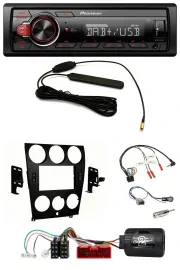 Автомагнитола для Mazda 6 (2006-2008) Pioneer 1 DIN, DAB, USB, MP3