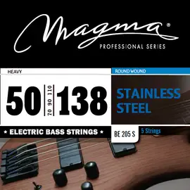 Струны для 5-струнной бас-гитары 50-138 Magma Strings BE205S