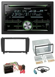 Pioneer Bluetooth MP3 DAB 2DIN USB CD Autoradio für Mercedes CLK C209 A209 04-10