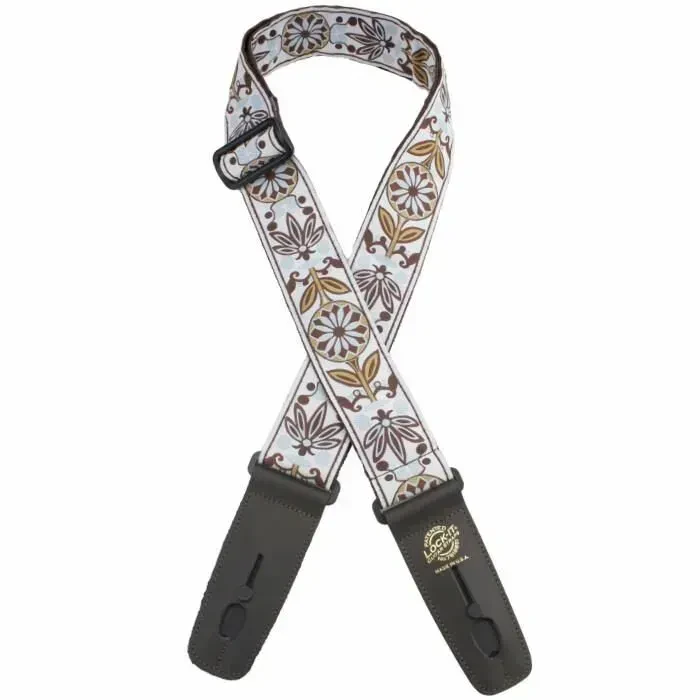 Ремень для гитары Henry Heller LIS-306-J40 Lock-It Floral Design