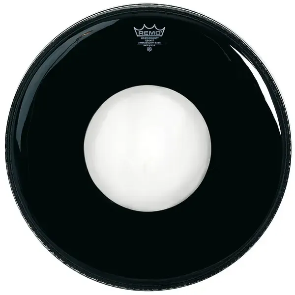 Пластик для барабана Remo 22" Ambassador Ebony