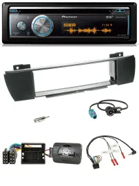 Pioneer Lenkrad DAB USB CD Bluetooth Autoradio für BMW X3 E83 2004-2010 mittig