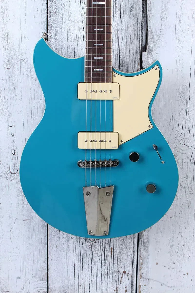 Б/У Электрогитара Yamaha RSS02T Revstar Standard P90, камерованный корпус, синий, с чехлом
