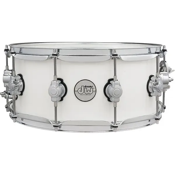 Малый барабан DW Design Maple 14x6 Gloss White