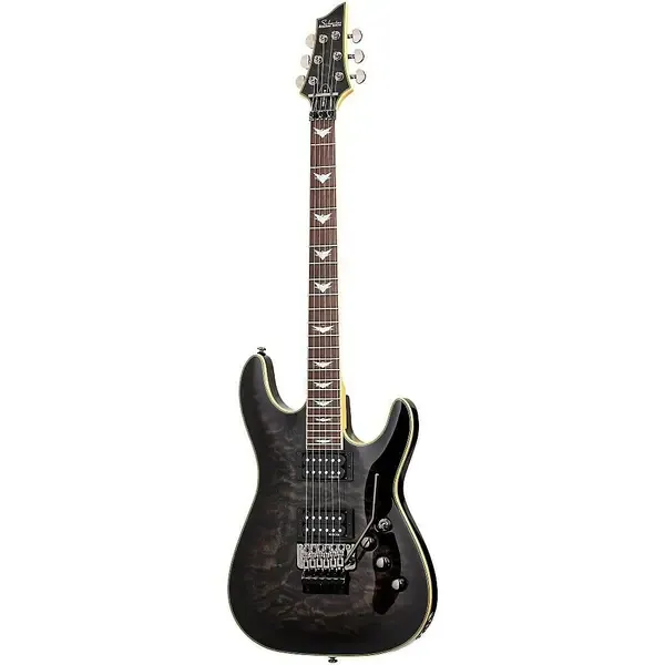 Электрогитара Schecter Omen Extreme-6 Floyd Rose See-Thru Black