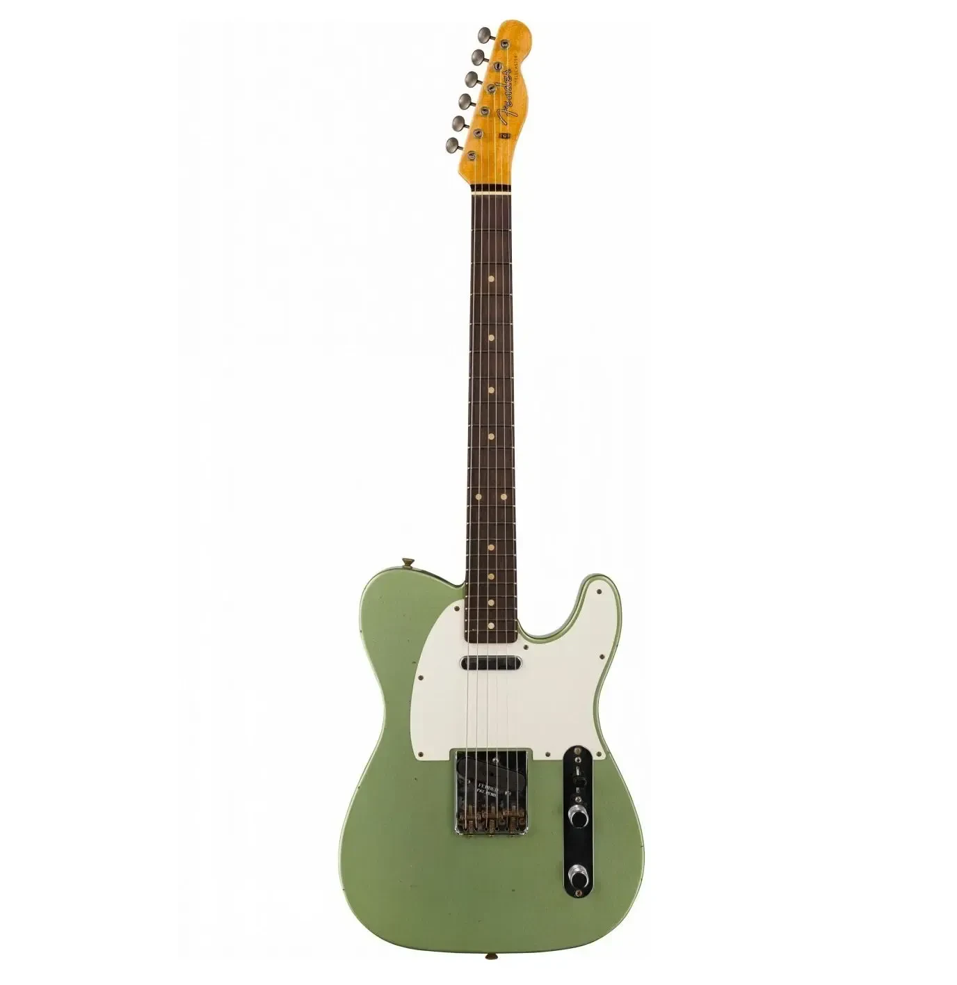 Электрогитара Fender Custom Shop Limited Edition 1960 Telecaster Journeyman Relic Aged Sage Green Metallic