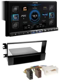 Alpine DAB 2DIN USB Bluetooth MP3 Autoradio für Kia Sportage II 2005-2009