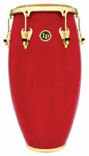 Latin Percussion LP Matador 11" Wood Quinto - Red/Gold Tone