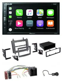 Pioneer DVD 2DIN MP3 DAB Bluetooth USB Autoradio für Cadillac CTS 2003-2007 SRX