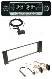 Dietz DAB Bluetooth USB MP3 Autoradio für Audi A4 (B6, 00-04) - ISO