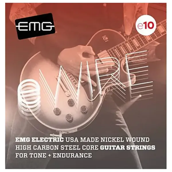 Струны для электрогитары EMG E10 eWire Nickel Wound Light 10-46