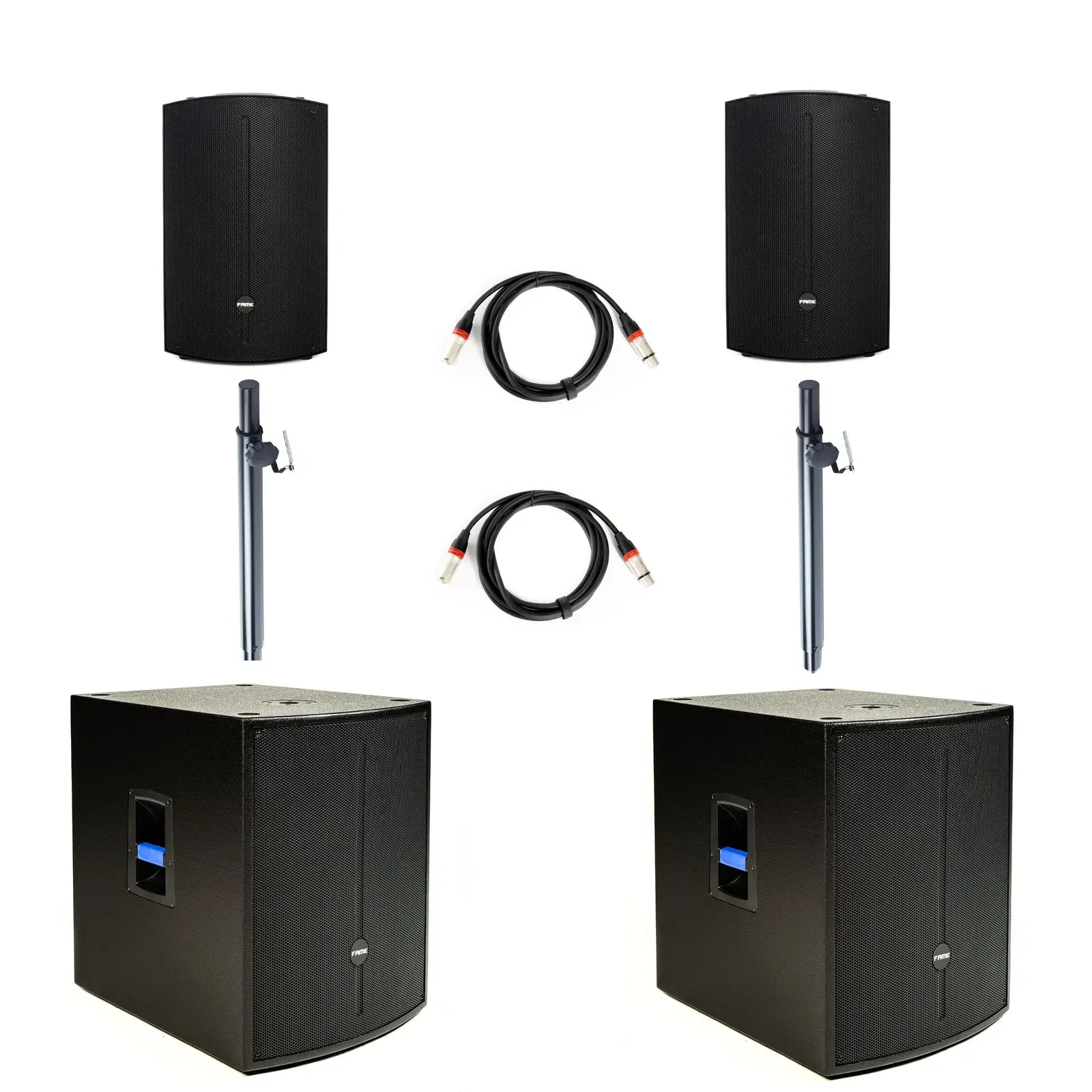 PA-система Fame Audio Audio Discovery 12+18 Stage 3 Set активная, 400 Вт RMS