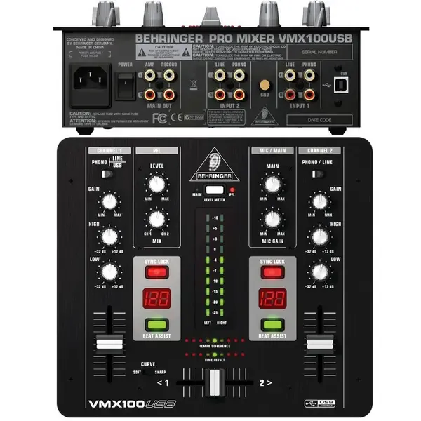 DJ-микшер Behringer VMX100USB