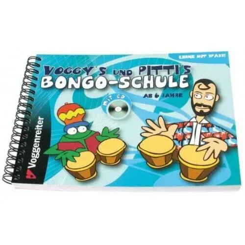 Учебник для бонго Voggenreiter Voggy's und Pitti's Bongoschule (с CD)