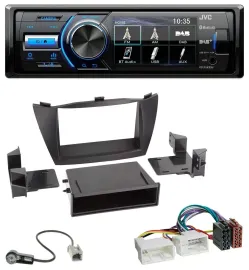 JVC Bluetooth MP3 USB DAB Autoradio für Hyundai ix35 (LM, 2010-2013)