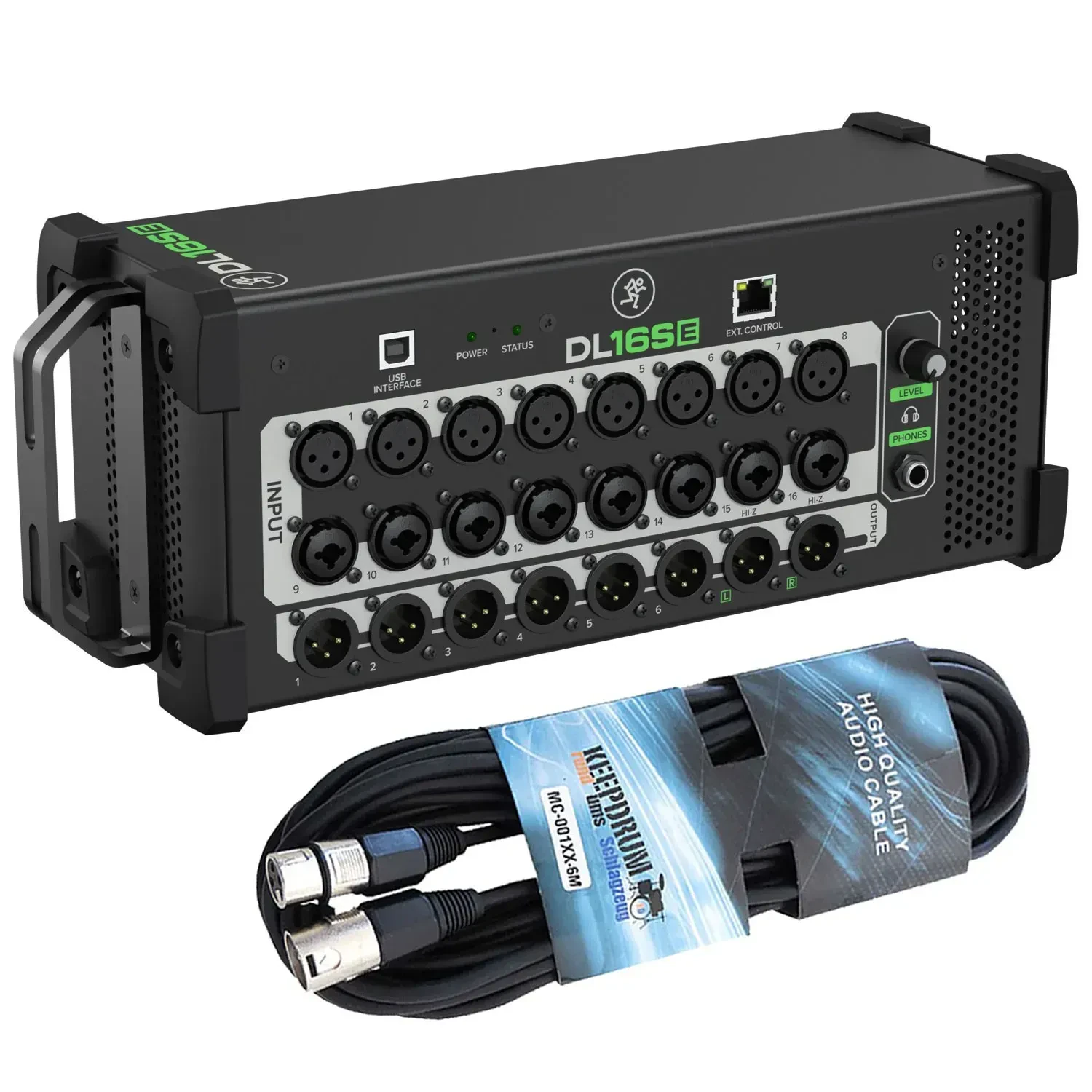 Рэковый микшер Mackie DL16SE с кабелем