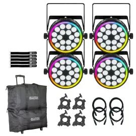Прожектор Chauvet DJ FX Par 6 RGBW LED DMX Wash (набор, 4 шт.)