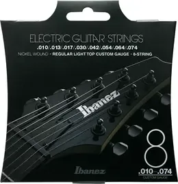Струны для 8-струнной электрогитары Ibanez IEGS81 Electric 10-74