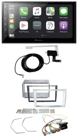 Pioneer USB MP3 2DIN Bluetooth DAB Autoradio für Opel Astra H Zafira B Corsa D m