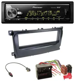 Автомагнитола Pioneer Bluetooth USB DAB MP3 для Ford Mondeo/S-Max (2007–2014) черный