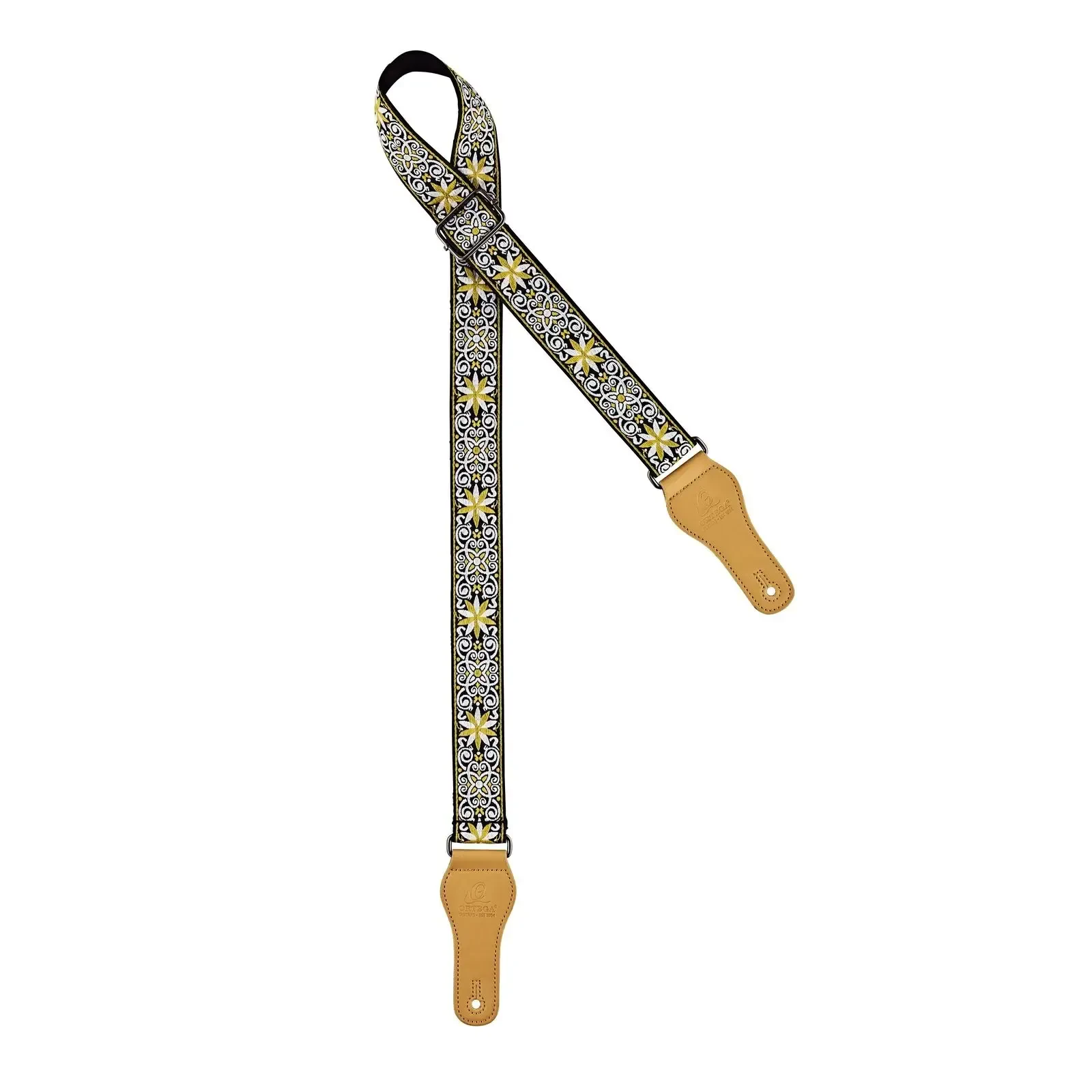 Ремень для укулеле Ortega OCS-560U Ukulele Strap Classic Yellow