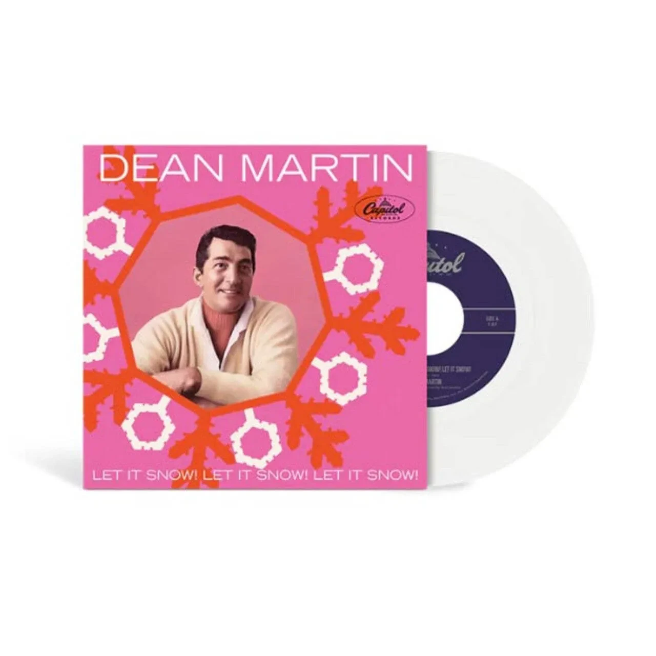 Виниловая пластинка Dean Martin – Let It Snow / Rudolph The Red-nosed Reindeer Релиз 2025